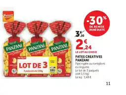 Hyper U PANZANI Pates creatives offre