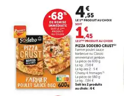 Hyper U SODEBO Pizza crust offre