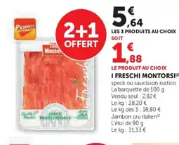 Hyper U MONTORSI I freschi offre