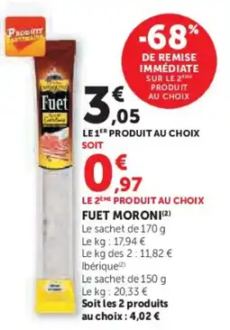 Hyper U MORONI Fuet offre