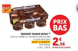 Hyper U MAMIE NOVA Dessert offre