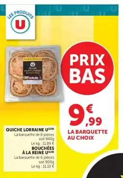 Hyper U U Quiche lorraine offre