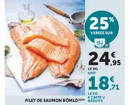 Hyper U Filet de saumon bomlo offre