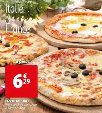 Auchan Pizza familiale offre