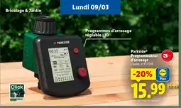 Lidl PARKSIDE Programmateur 3 d'arrosage offre