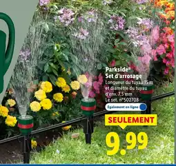 Lidl PARKSIDE Set d'arrosage offre