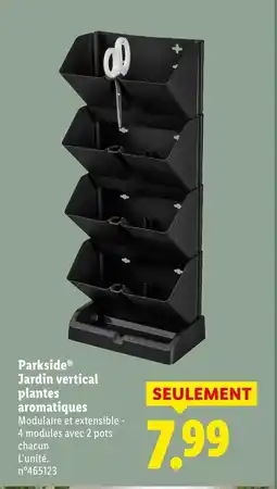 Lidl PARKSIDE Jardin vertical plantes aromatiques offre