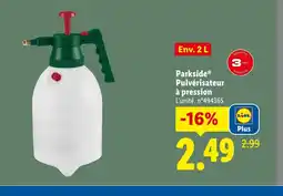 Lidl PARKSIDE Pulvérisateur à pression offre