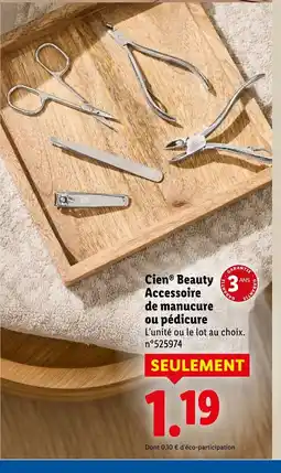 Lidl CIEN Beauty 3 Accessoire offre