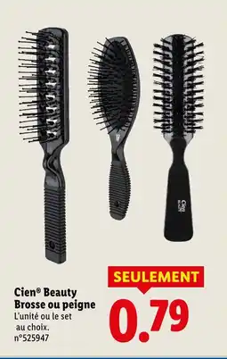 Lidl CIEN Beauty Brosse ou peigne offre