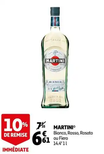 Auchan Martini martini offre