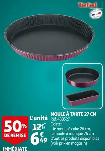Auchan Moule à tarte 27 cm offre