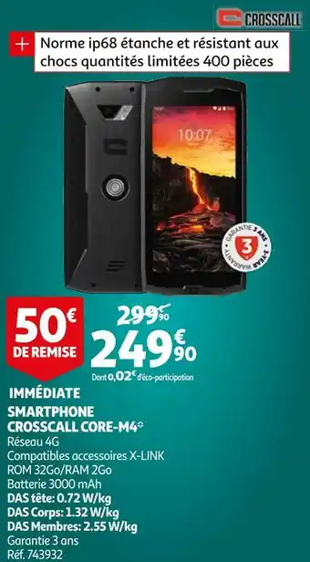 Crosscall smartphone core-m4