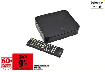 Auchan Selecline lecteur dvd-180 offre