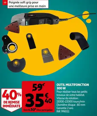 Auchan Outil multifonction 300 w offre