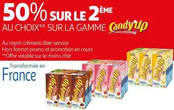 Auchan Candy'up bon plan sur la gamme candy'up offre
