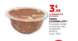 Hyper U Tripes cuisinees utp offre