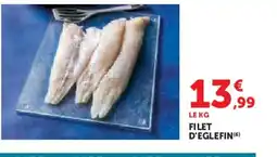 Hyper U Filet d'eglefin offre