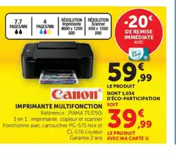 Hyper U CANON Imprimante multifonction offre