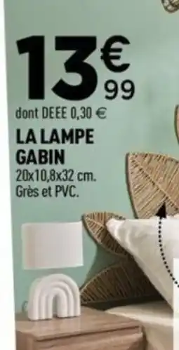 Centrakor ATMOSPHERA La lampe gabin offre