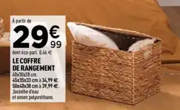 Centrakor Le coffre de rangement offre