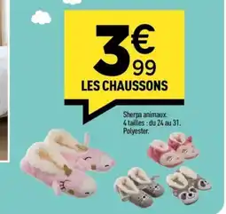 Centrakor Les chaussons offre