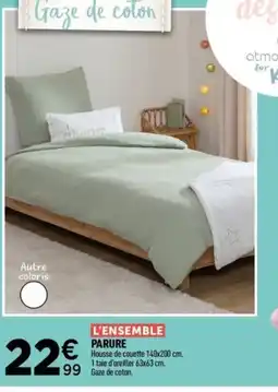 Centrakor Parure offre