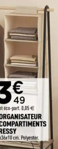 Centrakor L'organisateur 2 compartiments dressy offre