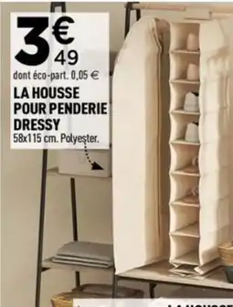 Centrakor La housse pour penderie dressy offre