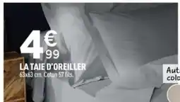 Centrakor La taie d'oreiller offre
