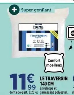 Centrakor Le traversin offre