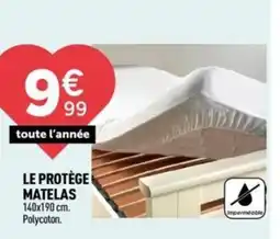 Centrakor Le protège matelas offre