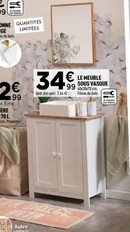 Centrakor Le meuble sous vasque offre