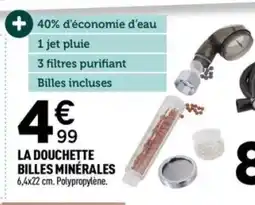 Centrakor La douchette billes minérales offre