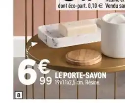 Centrakor Le porte-savon offre