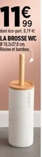 Centrakor La brosse wc offre