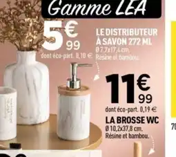 Centrakor Le distributeur à savon offre