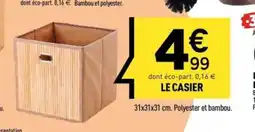 Centrakor Le casier offre