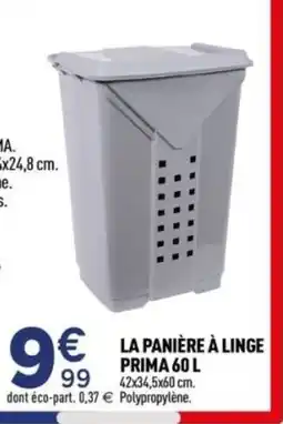 Centrakor La panière à linge prima offre