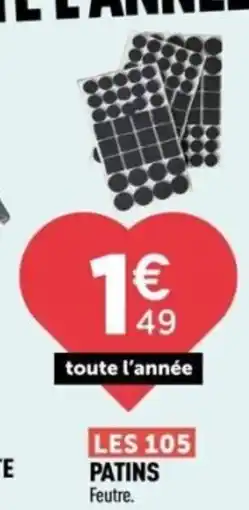 Centrakor Les 105 patins offre