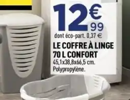 Centrakor Le coffre à linge confort offre