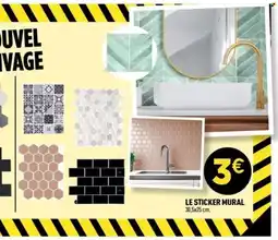 Centrakor Le sticker mural offre