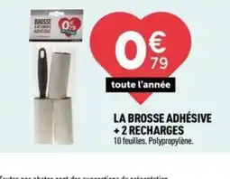 Centrakor La brosse adhésive +2 recharges offre
