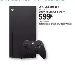 E.Leclerc CONSOLE SERIES X offre