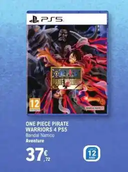E.Leclerc ONE PIECE PIRATE WARRIORS 4 PS5 offre