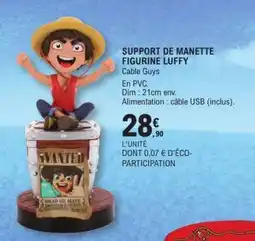 E.Leclerc SUPPORT DE MANETTE FIGURINE LUFFY offre