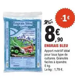 E.Leclerc ENGRAIS BLEU offre