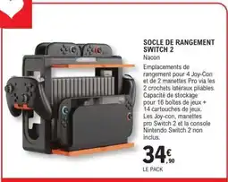 E.Leclerc SOCLE DE RANGEMENT SWITCH 2 offre