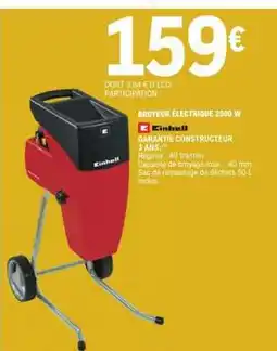 E.Leclerc Broyeur électrique 2500 W offre