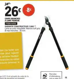 E.Leclerc COUPE-BRANCHES À LAME FRANCHE offre